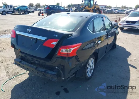 2017 Nissan Sentra Sv z USA, uszkodzony, nr VIN 3N1AB7AP0HY393246